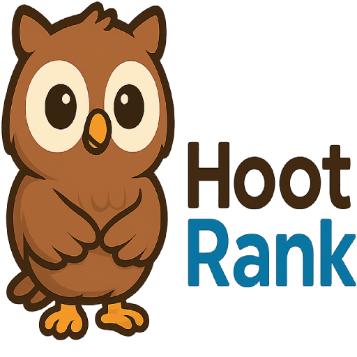 HootRank Logo for SEO and Digital Marketing Agency